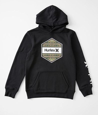 Hurley Boys - Hex Fill Hooded Sweatshirt front view