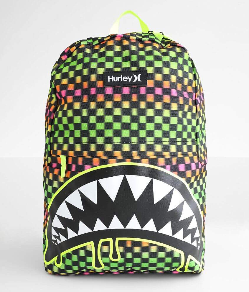 Sprayground Black Multicolor Shark In Paris Backpack Books School