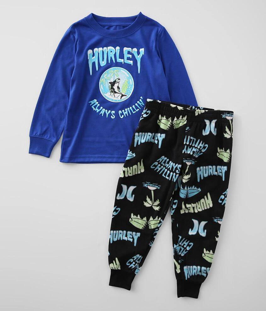 Boys - Hurley Chillin' 2 Piece Pajama Set front view