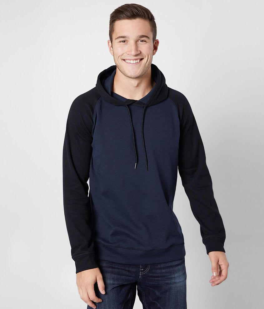 BKE Drop Needle Lightweight Hoodie - Men's Sweatshirts in Dress Blue ...