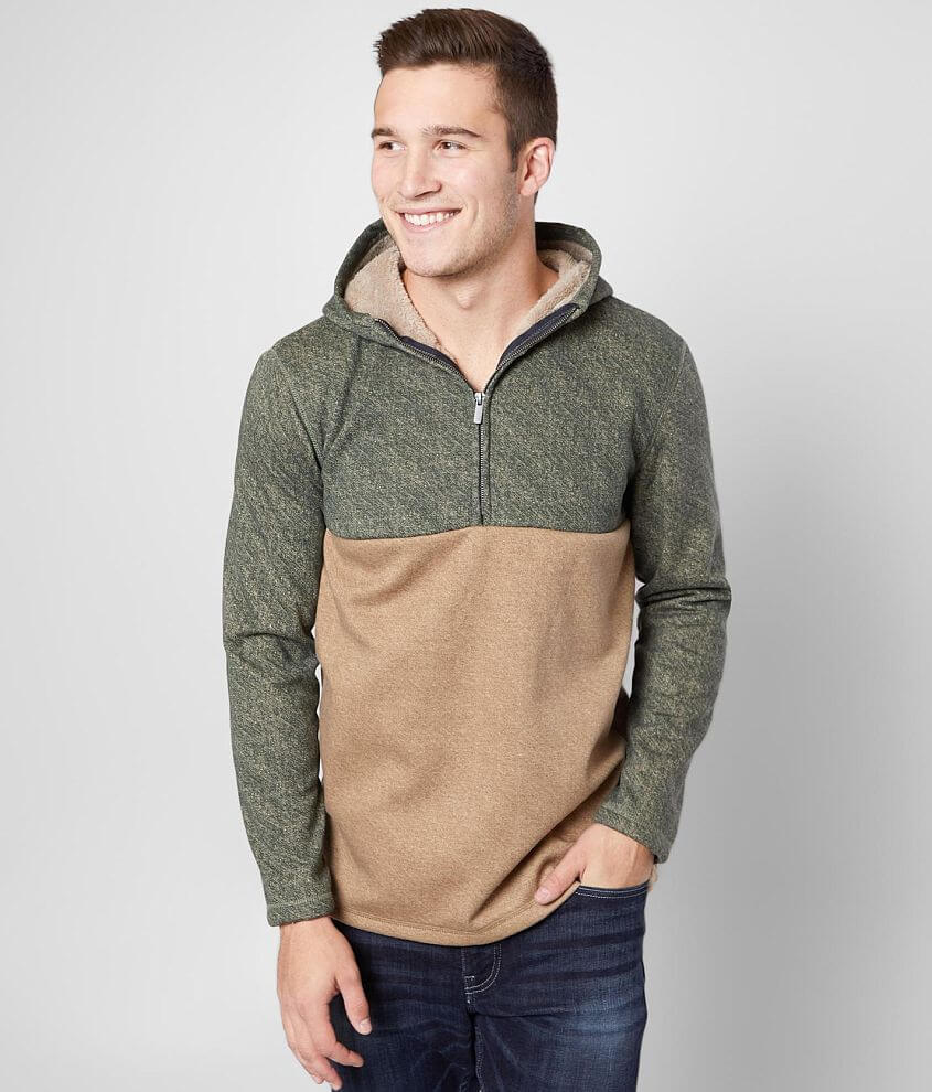 Departwest Color Block Hooded Sweatshirt