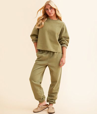 Champion® Vintage Reverse Weave Jogger front view
