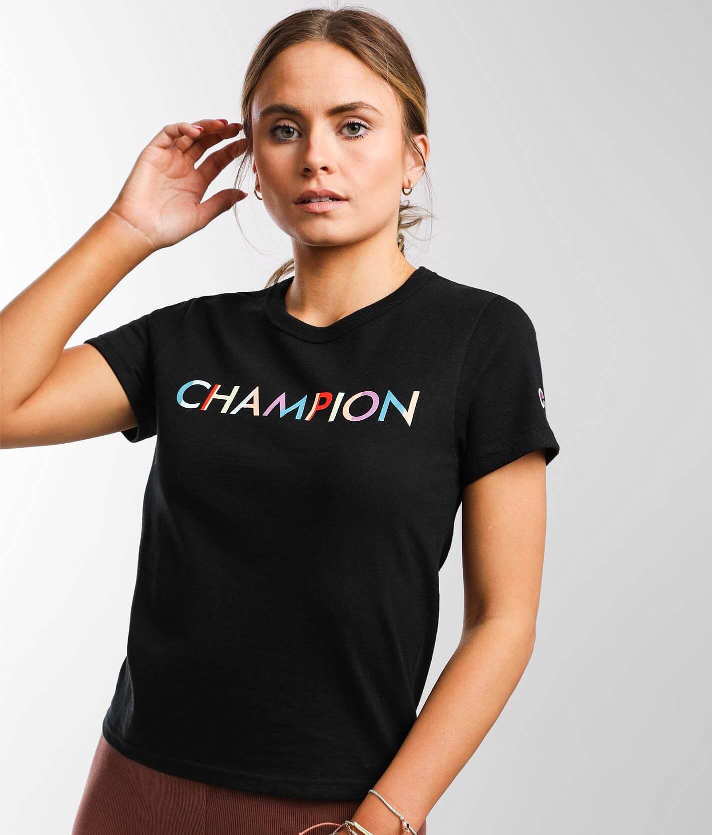 Womens champion hot sale shirt