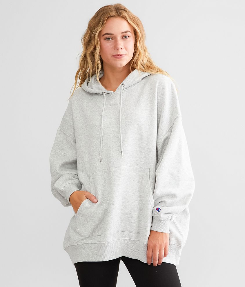 Champion® Oversized Hooded Sweatshirt - Women's Sweatshirts in Bleached  Stone