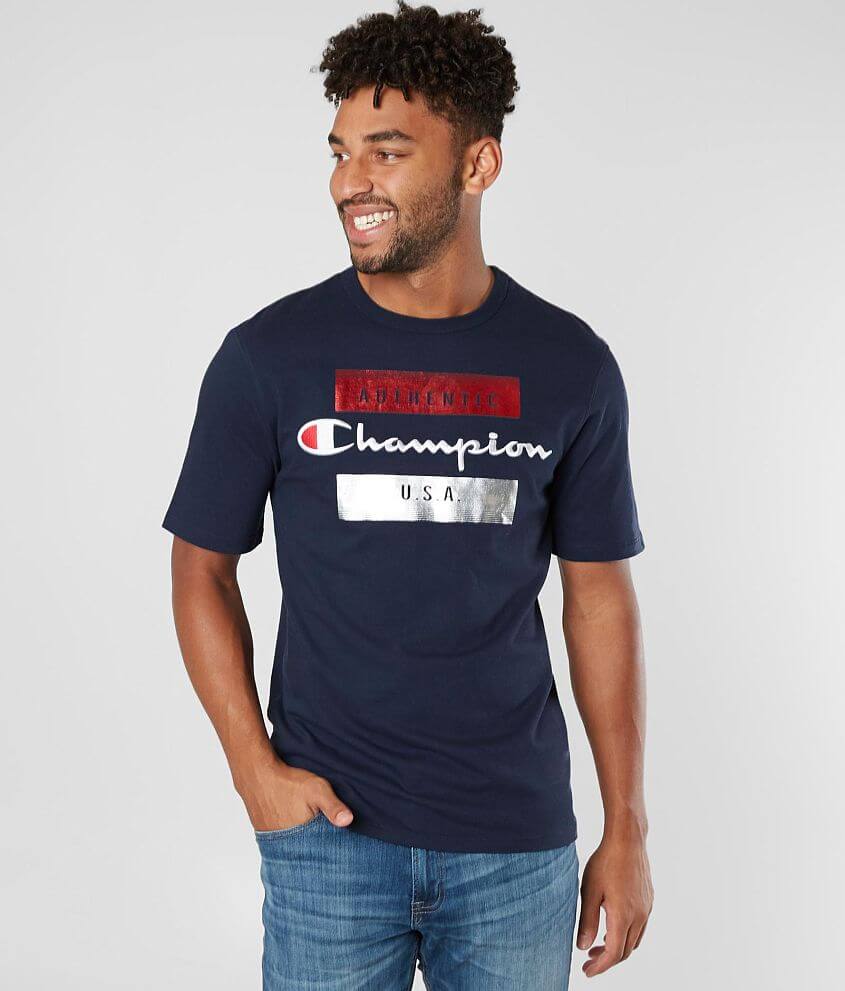 Champion® Heritage T-Shirt - Men's T-Shirts in Navy | Buckle