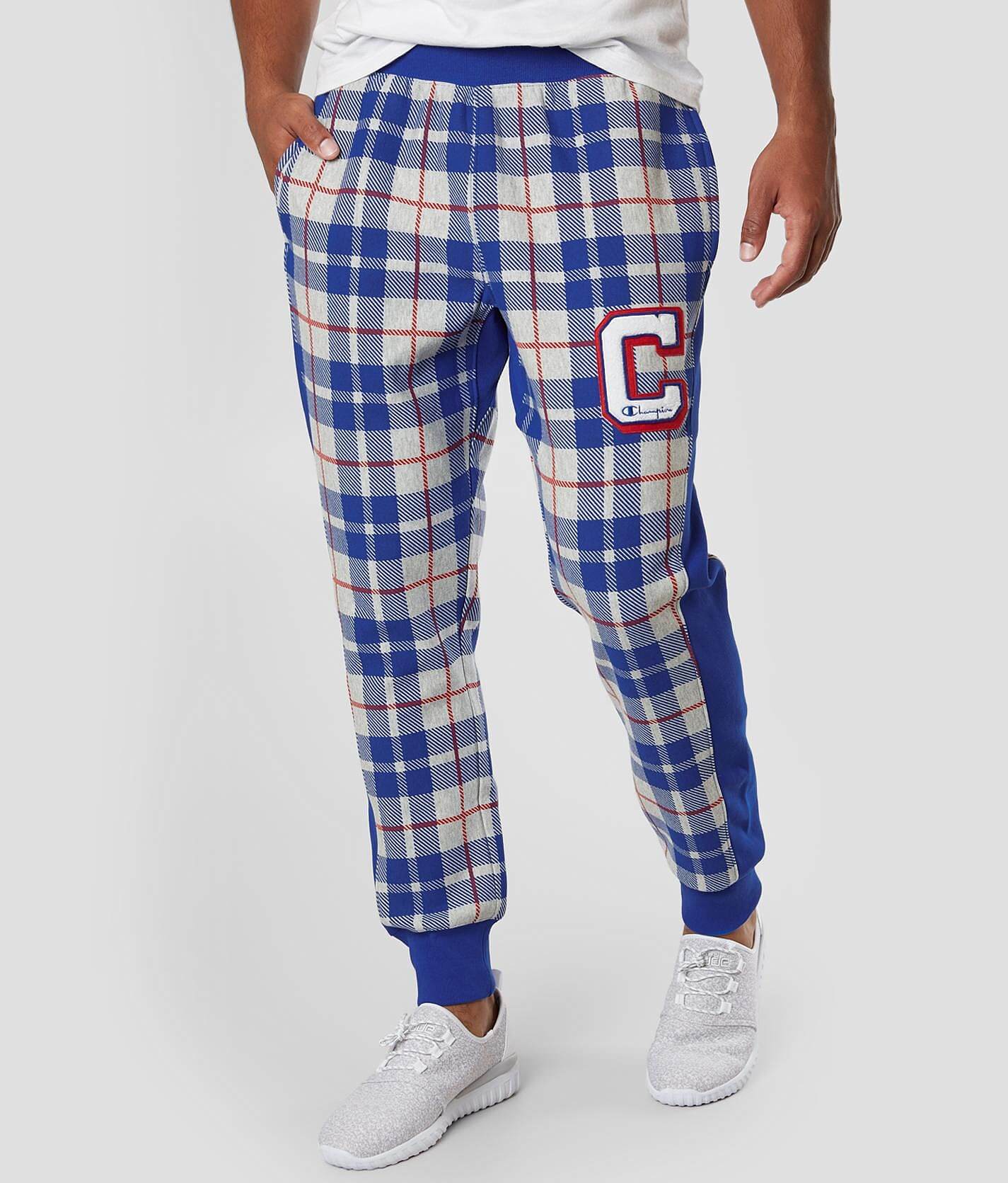 champion plaid pants