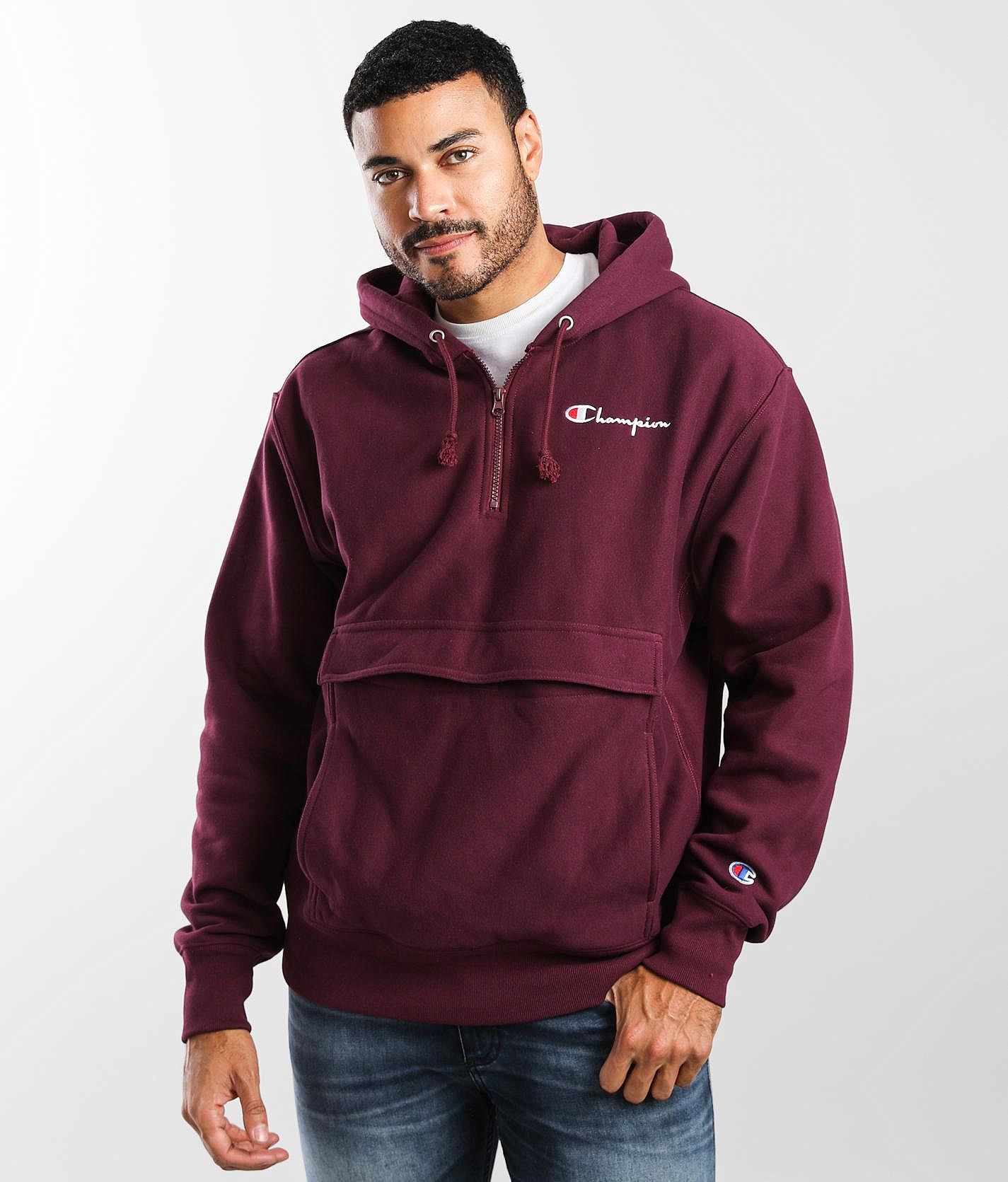 Dark berry purple champion sweatshirt hotsell