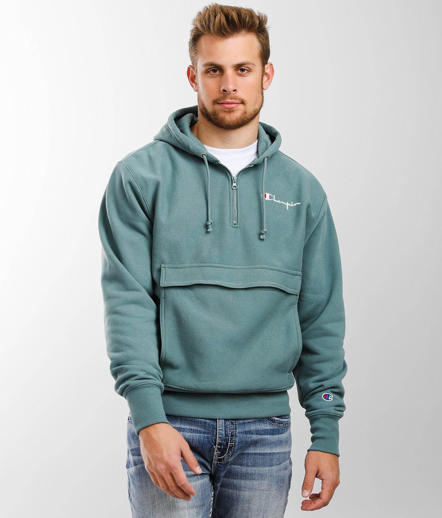 champion sweater zip up jeans