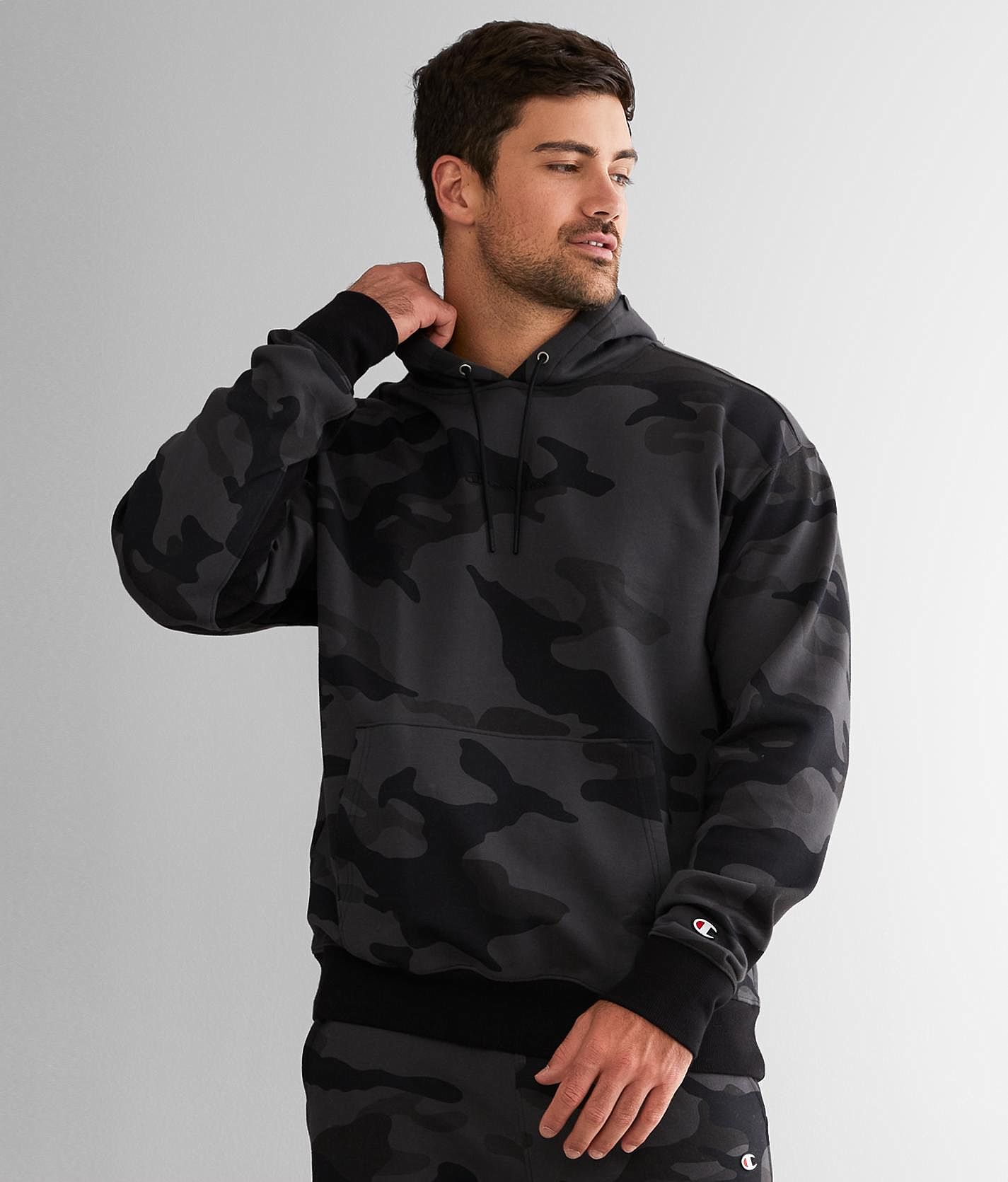 Champion camouflage hoodie sale