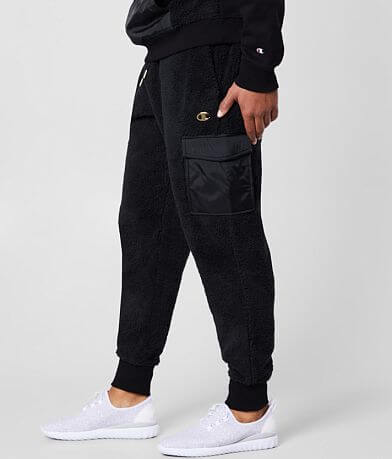 Champion&#174; Faux Fur Jogger Sweatpant FULL_LEFT_SIDE