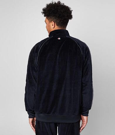 Champion&#174; Velour Track Jacket BACK