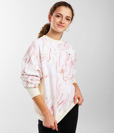Champion® Boyfriend Swirl Sweatshirt front view