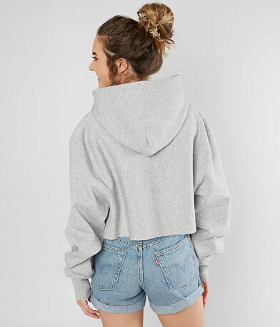 Champion&#174; Reverse Weave Cropped Sweatshirt BACK