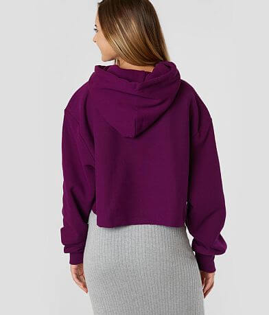 Champion&#174; Reverse Weave Cropped Sweatshirt BACK