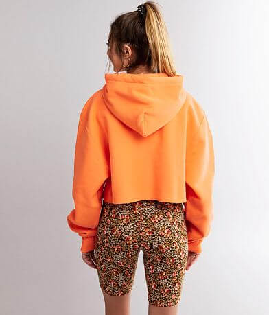 Champion&#174; Reverse Weave Cropped Sweatshirt BACK
