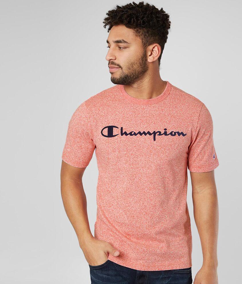 Champion t shirt mens pink online