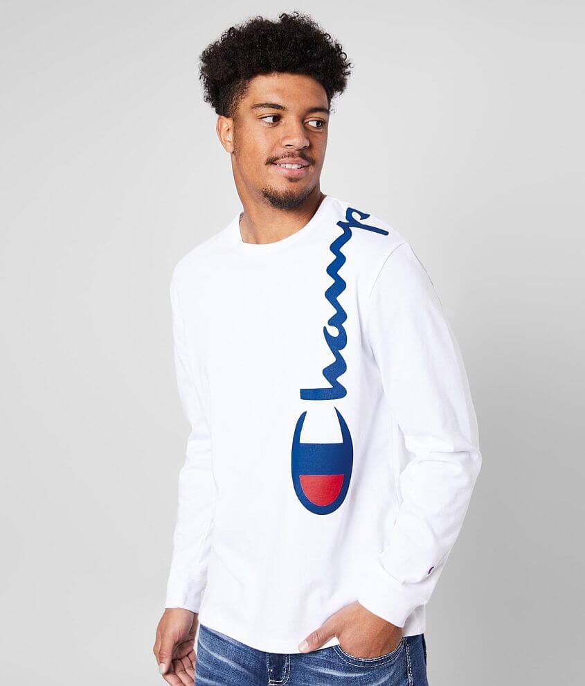 Champion heritage tee store white