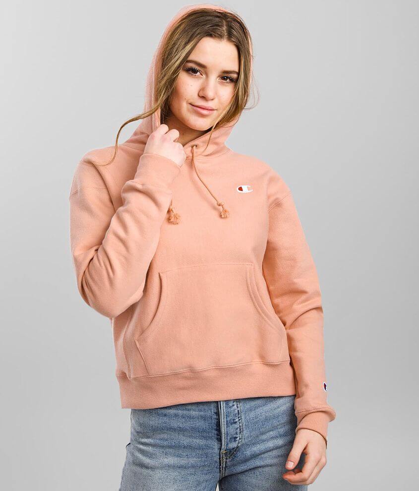 Champion sweater peach girl hotsell