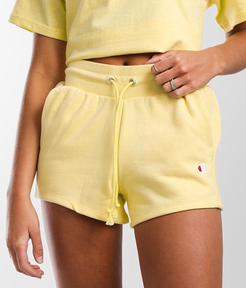 Yellow champion sales shorts womens