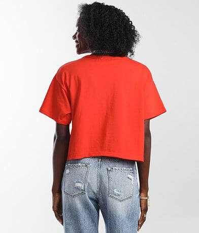 Champion&#174; Heritage Cropped T-Shirt BACK