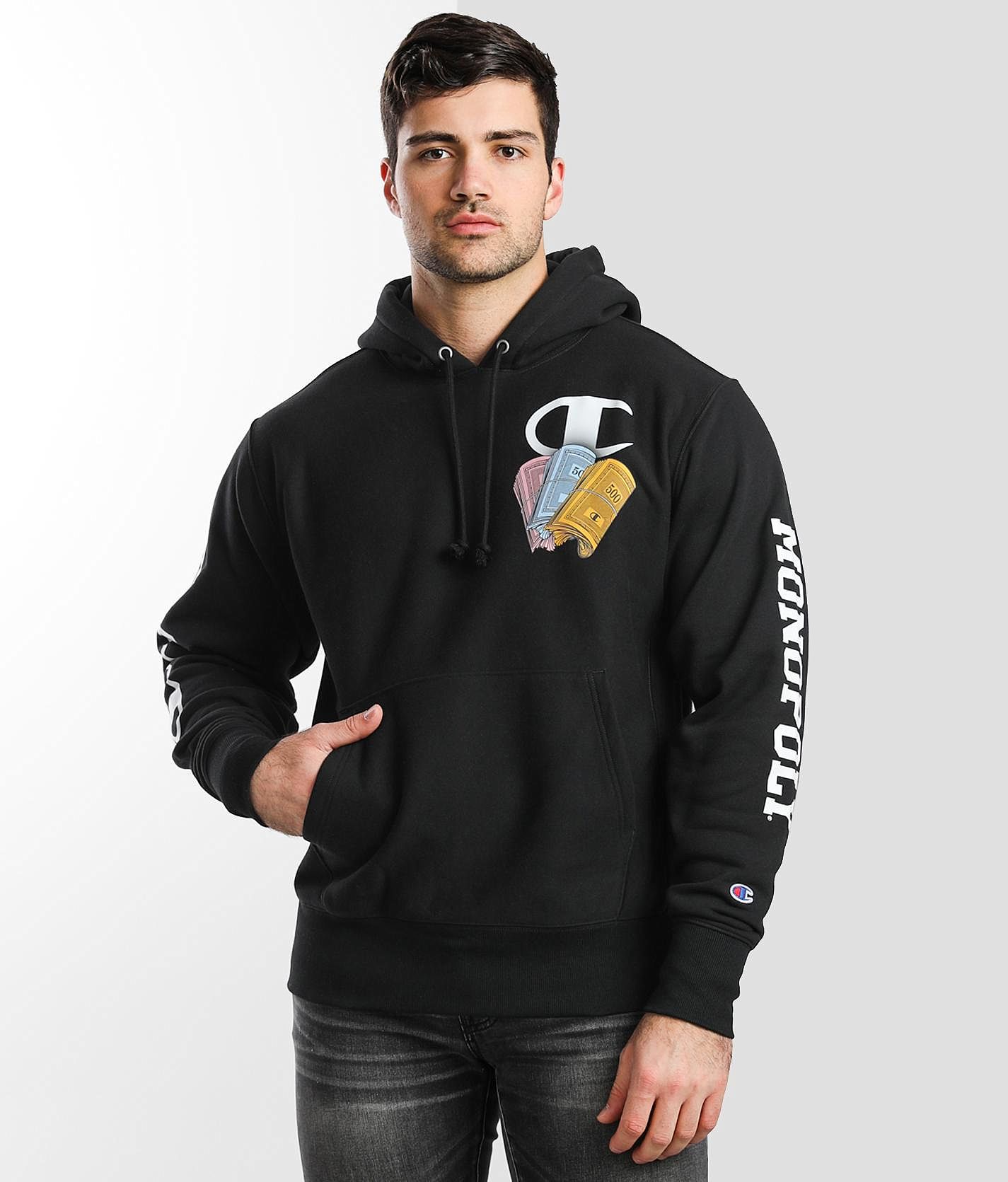Champion® Reverse Weave Hooded Sweatshirt - Men's