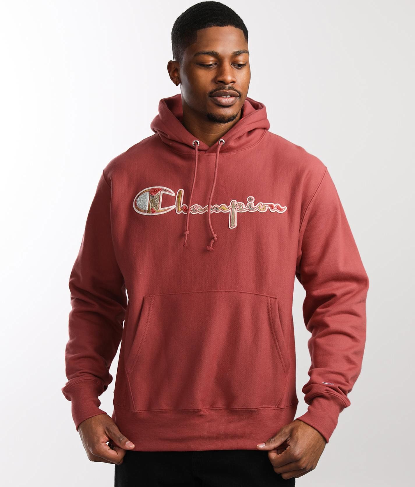 Script logo discount reverse weave sweatshirt