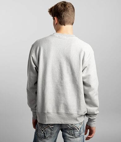 Champion&#174; Reverse Weave Crew Neck Sweatshirt BACK
