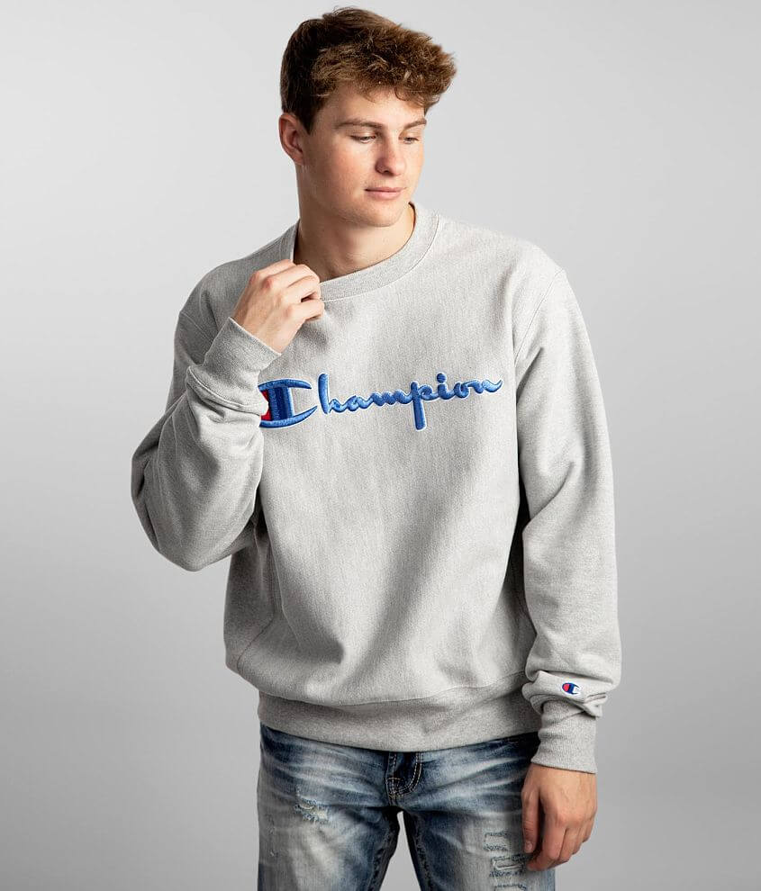 Champion hot sale neck sweatshirt