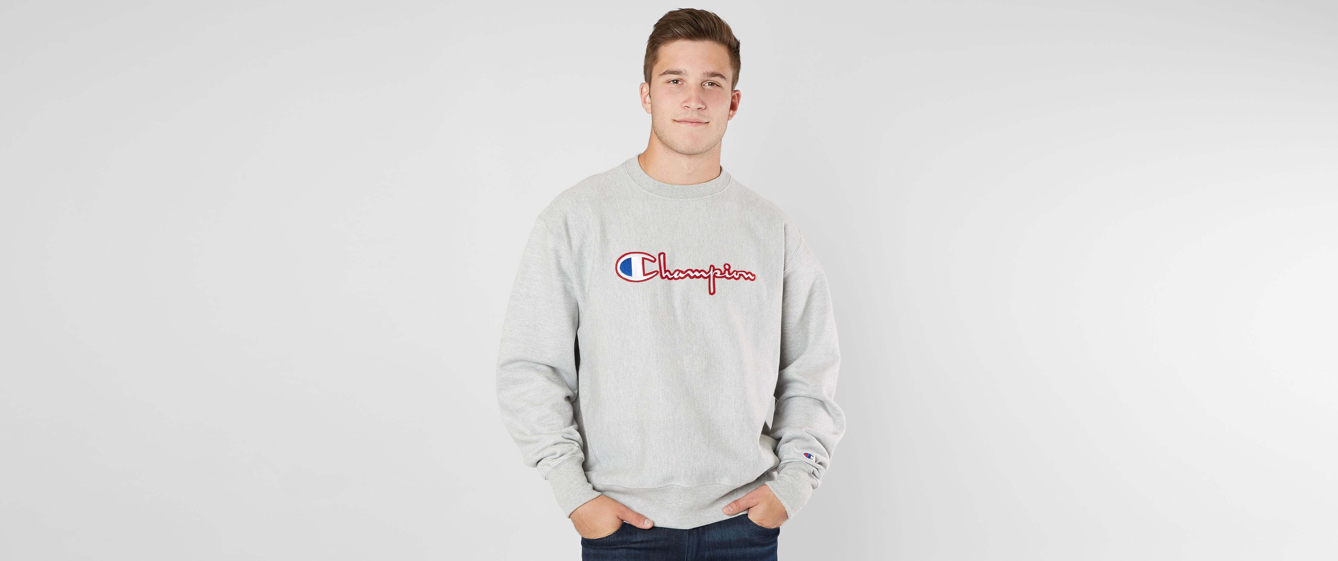 cheap champion crew neck sweatshirts