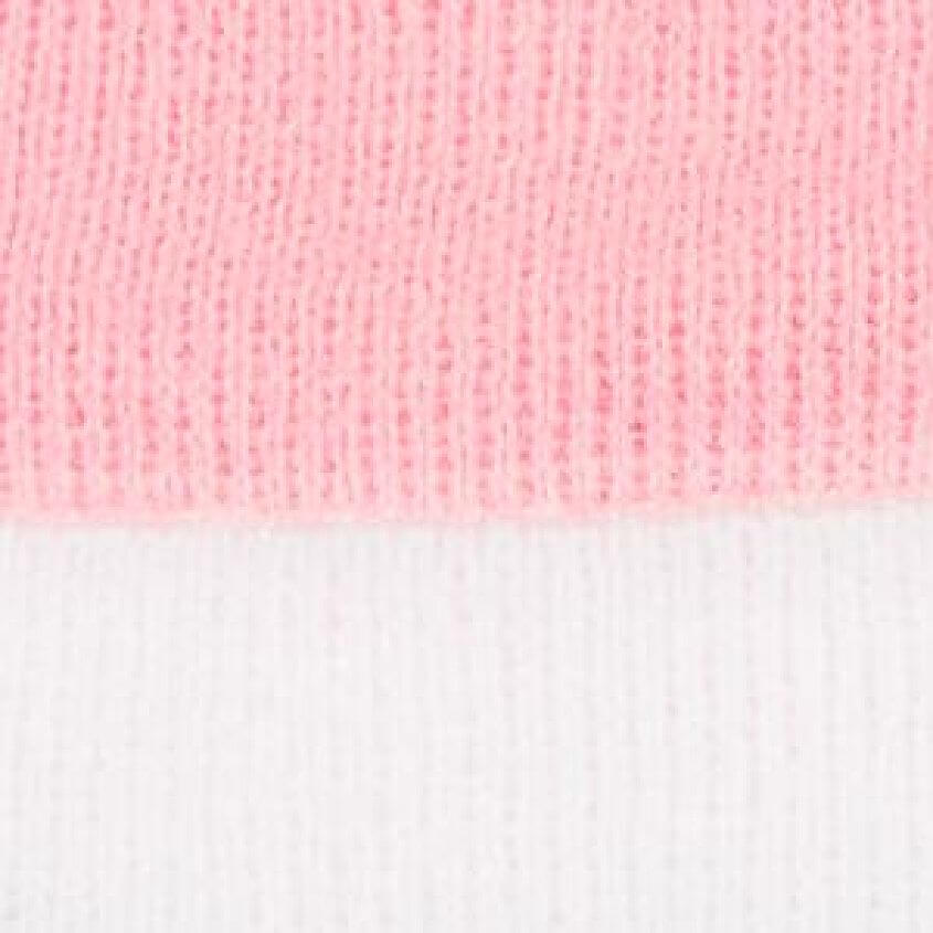 Pink Candy White