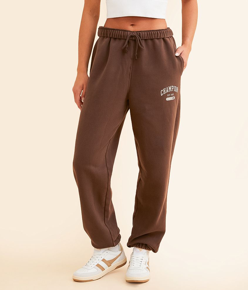 Champion Reverse Weave Jogger Brown Large Women s