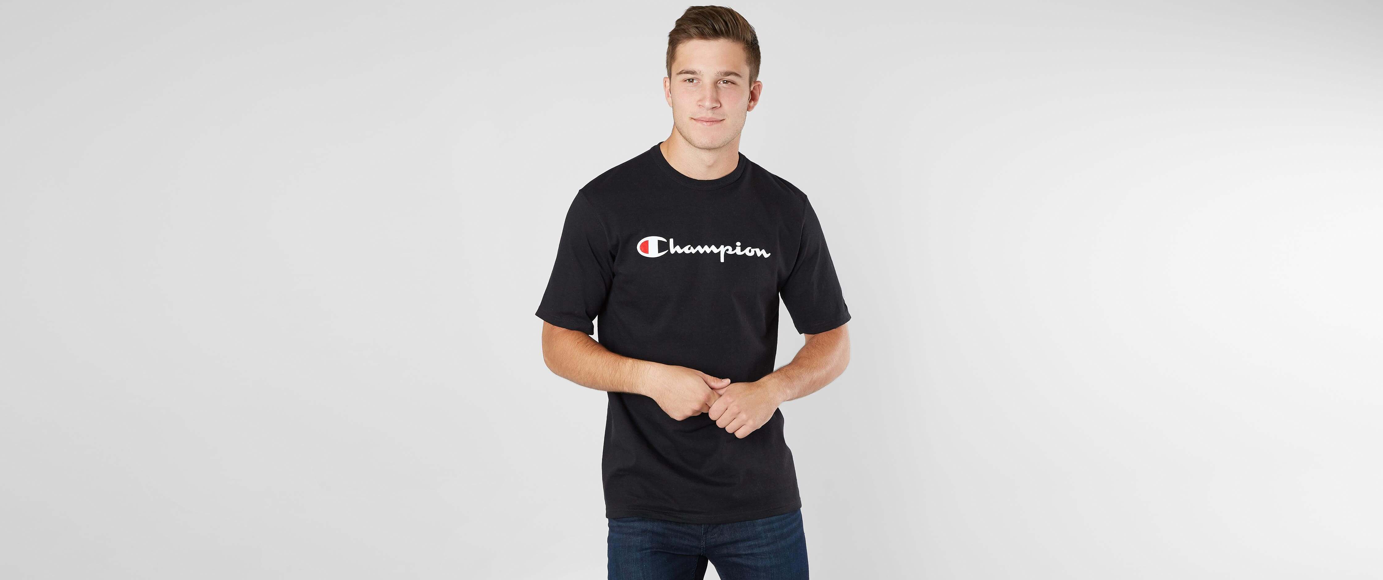 champion t shirt mens cheap