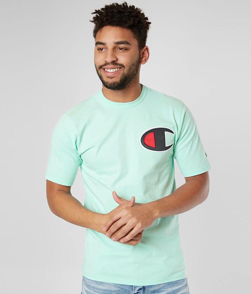 Waterfall green cheap champion shirt