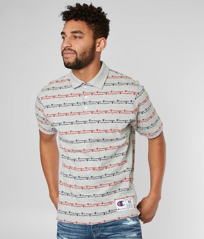 Champion&#174; Reverse Weave Polo front view