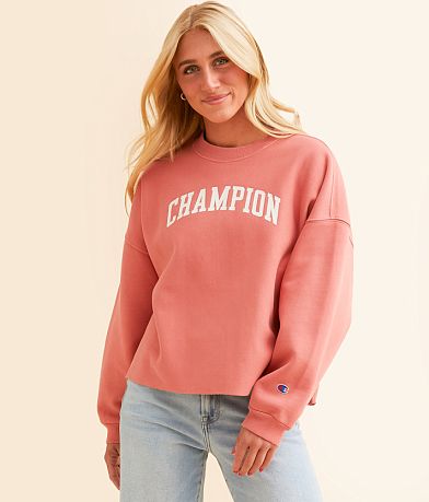 Champion® Vintage Reverse Oversized Pullover front view
