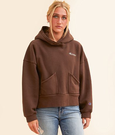 Champion&#174; Vintage Wash Reverse Hooded Sweatshirt FULL_RIGHT_SIDE