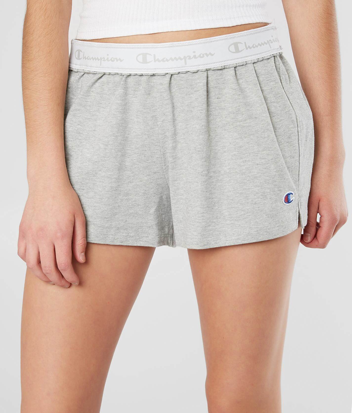 champion grey shorts womens