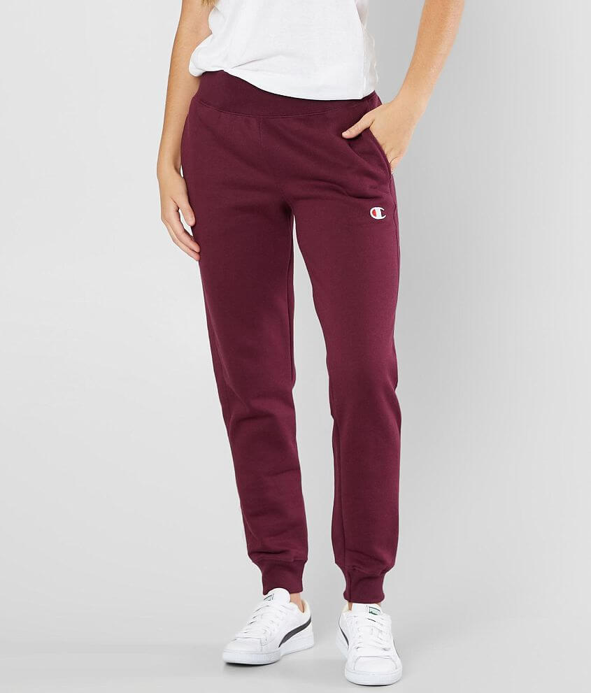 Champion® Reverse Weave Jogger Sweatpant - Women's Pants in Dark Purple Berry | Buckle