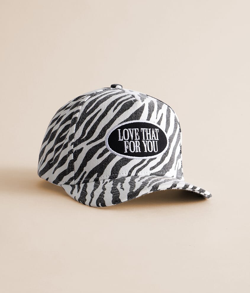 The Happiest Love That For You Hat - Women's Hats in Zebra | Buckle