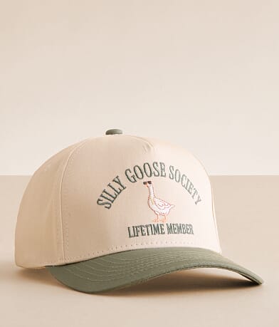 The Happiest Silly Goose Society Hat front view
