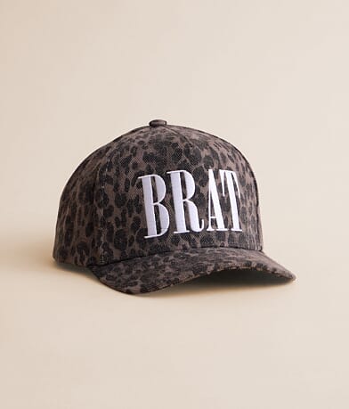 The Happiest Brat Baseball Hat front view