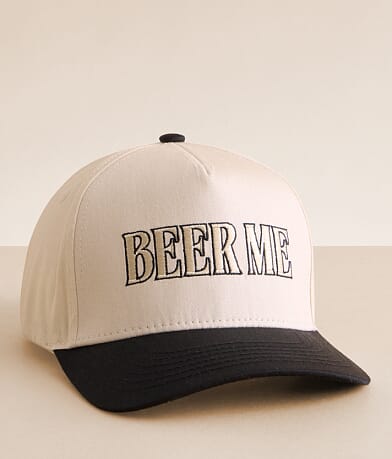The Happiest Beer Me Baseball Hat front view