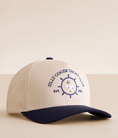 The Happiest Silly Goose Yacht Club Baseball Hat front view