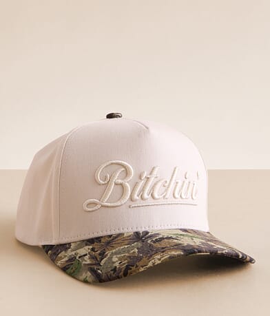 The Happiest Bitchin' Camo Baseball Hat front view