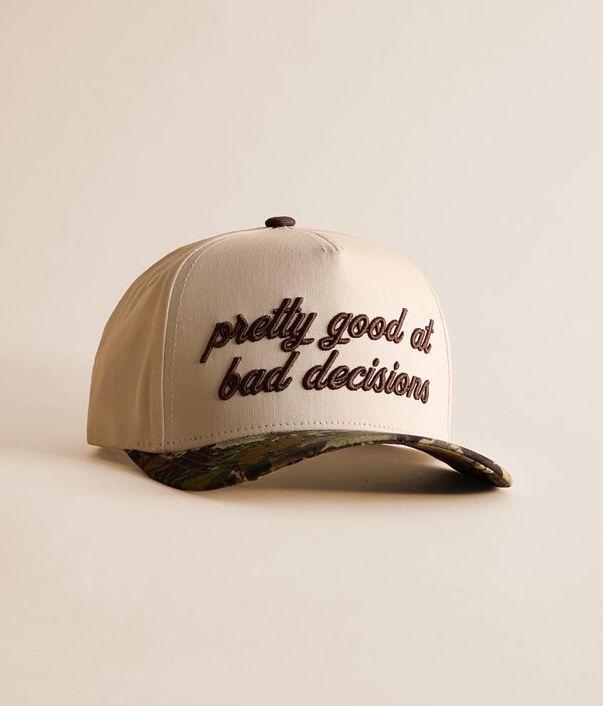 Bad Decisions Camo Hat