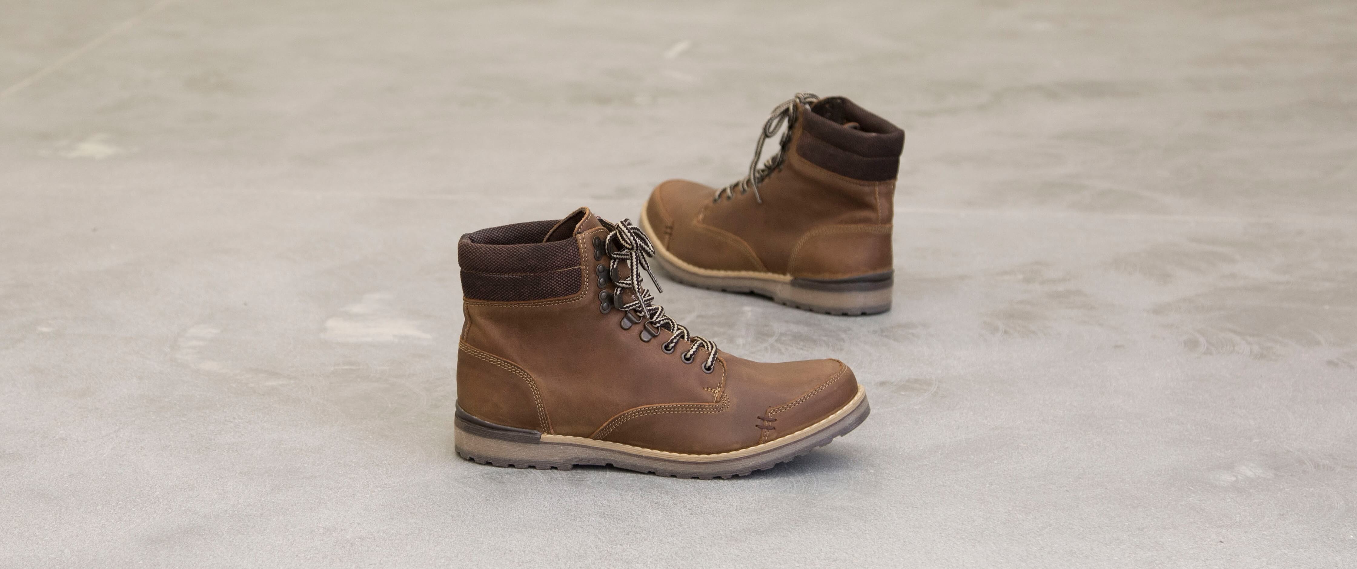 GBX Draco Leather Boot Clothing in Brown Buckle