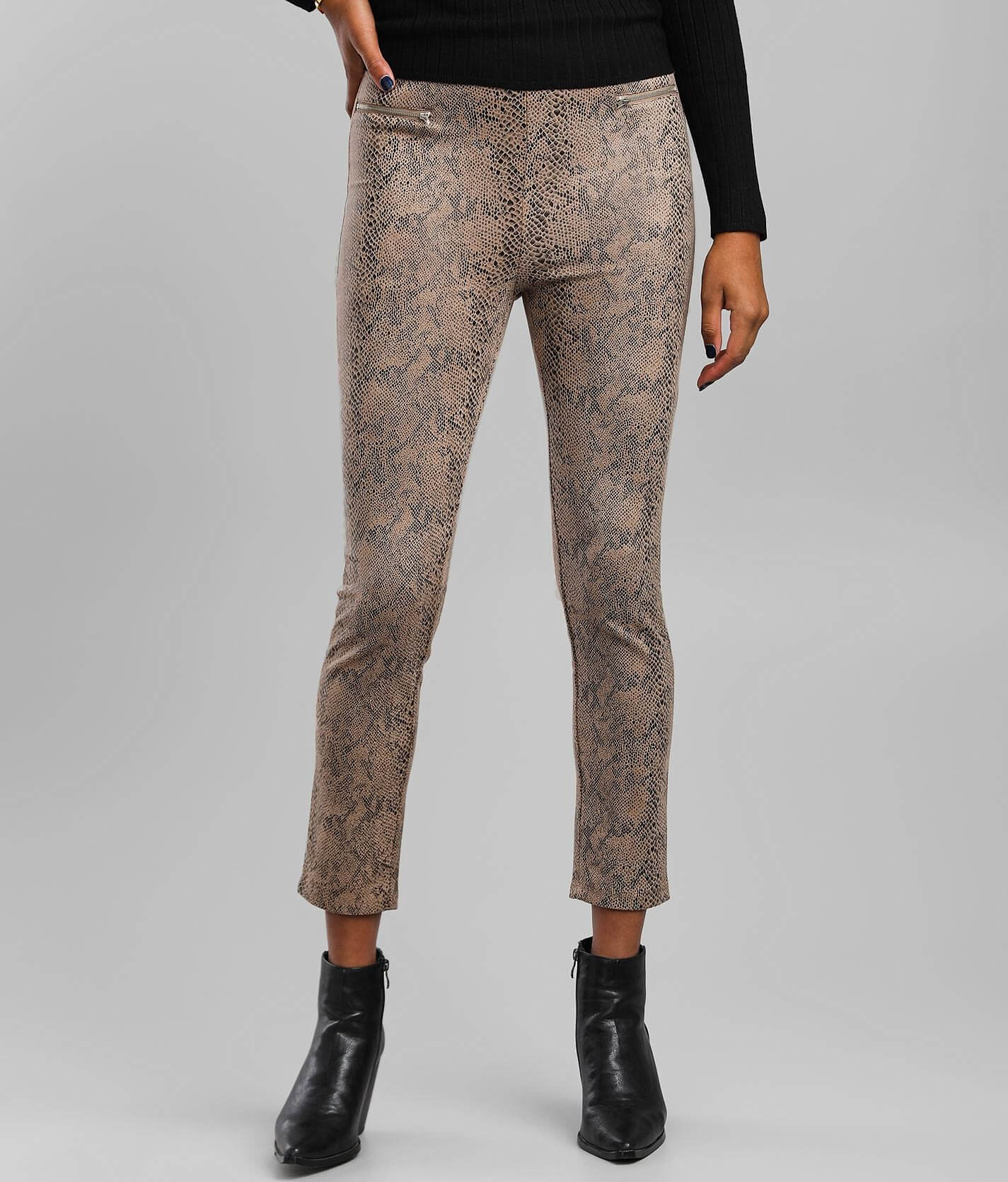 snake print pants