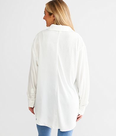 Daytrip Pleated Blouse BACK