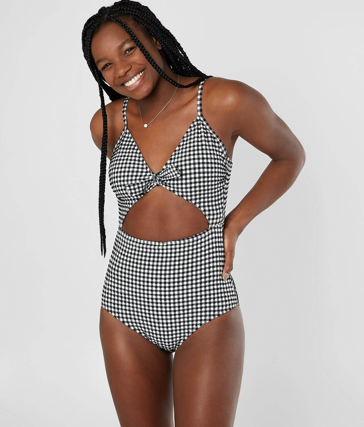 cut out swimwear