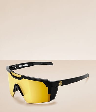 Heatwave® Future Tech Gold Shield Z87+ Sunglasses front view